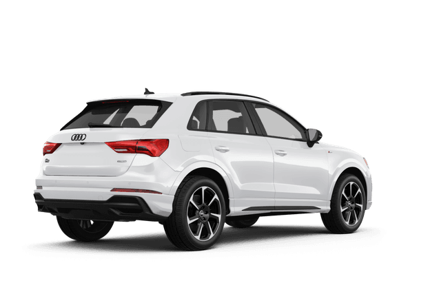 Audi Q3  - Back view Audi Q3  - Back view