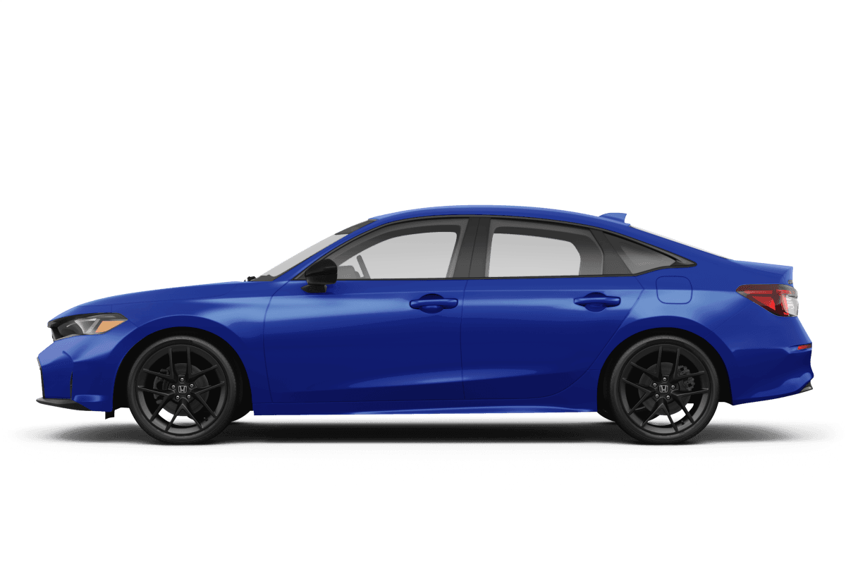 Honda Civic  - Side view Honda Civic  - Side view